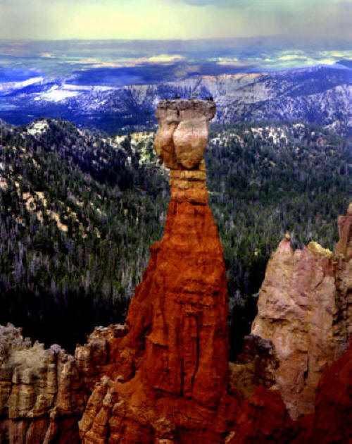 Penis Rock of Bryce Canyon by Joe Hoover