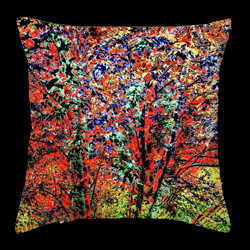 Oak Creek Tree Pillow by Joe Hoover